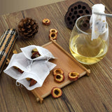 100 pc  Drawstring Bags, Disposable Small Mesh Bags for Cooking, Soaking Medicinal Liquor, Tea Coffee Filter