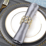 4pc  Crystal Beads Napkin Rings Handcraft Sparkly Decorative Napkin Rings for Cloth Napkins Napkin Ring Holders In Australia - Darrahopens