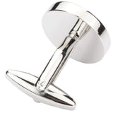 2PC Mens Classic Stainless Steel Initial Cufflinks  Alphabet Initial Letter Cufflinks Business Wedding Shirts In Australia - Darrahopens