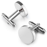 2PC Mens Cufflinks and Studs, Tuxedo Shirt Cufflinks and Studs Set for Men, Brass Cuff Links and Shirt Studs In Australia - Darrahopens