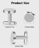 2PC Mens Cufflinks and Studs, Tuxedo Shirt Cufflinks and Studs Set for Men, Brass Cuff Links and Shirt Studs In Australia - Darrahopens