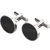2PC Cufflinks For Men,  Shirt Cuff Links Shirt Accessories Unique Business Groom Wedding Black Silver Gold Jewelry Gift In Australia - Darrahopens