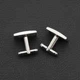 2PC Men's Cufflinks Cuff Links for Men, Stainless Steel Tuxedo Shirt Cuff Links Set, Men’s Jewelry or Accessories for Business In Australia - Darrahopens