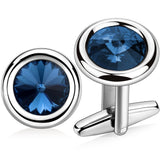 Cufflinks for Men with Crystal Cuff Links for Formal Business Wedding Shirts in Gift for Classic Tuxedo Shirt In Australia - Darrahopens