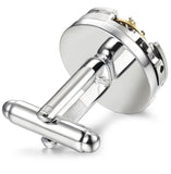 Watch Movement Cufflinks for Mens Shirt For Men/Lover/Friends/Wedding/Anniversaries/Birthdays In Australia - Darrahopens