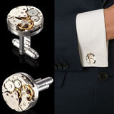 Watch Movement Cufflinks for Mens Shirt For Men/Lover/Friends/Wedding/Anniversaries/Birthdays In Australia - Darrahopens
