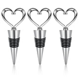 3PCS Wine Stopper Reusable Wine Stoppers Heart Shape Wine Beverage Bottle Stopper Bottle Cover Wine Outlet Cap In Australia - Darrahopens