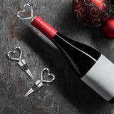 3PCS Wine Stopper Reusable Wine Stoppers Heart Shape Wine Beverage Bottle Stopper Bottle Cover Wine Outlet Cap