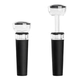 2pc  Wine Stoppers, Wine Bottle Stopper with Built-in Vacuum Wine Saver Pump Food-safe Silicone Caps, Keep Wine Fresh Up to In Australia - Darrahopens