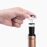 2pc  Wine Stoppers, Wine Bottle Stopper with Built-in Vacuum Wine Saver Pump Food-safe Silicone Caps, Keep Wine Fresh Up to In Australia - Darrahopens