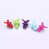8pc Little Bird Wine Bottle Stopper, Silicone Stoppers, Reusable, Leak Proof, Cute, Fun, Decorative, Multipack In Australia - Darrahopens