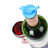 8pc Little Bird Wine Bottle Stopper, Silicone Stoppers, Reusable, Leak Proof, Cute, Fun, Decorative, Multipack In Australia - Darrahopens