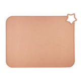 5PC Silicone Placemats for Baby & Kid, Stain Resistant Non-Slip Toddler Food Mats Eating Table Mat