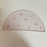 4PC Silicone Placemat for Kids | for Baby Non Slip Placemats for Kids Toddlers Food Table Mats Portable Toddlers Placemats for Dining Table