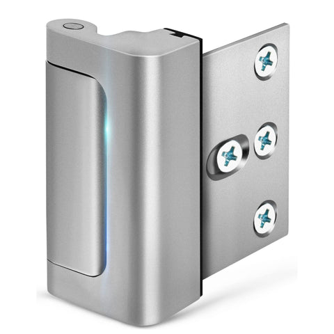 2PC Home Security Door Reinforcement Lock, Childproof Safety Door Lock Latch Inside Stopper, Add High Security In Australia - Darrahopens