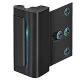 2PC Home Security Door Reinforcement Lock, Childproof Safety Door Lock Latch Inside Stopper, Add High Security