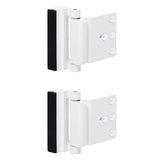 2PC Pack Door Reinforcement Locks with  Screws, Home Security Door Lock for Toddler, Childproof Door Lock Night Lock Withstand In Australia - Darrahopens