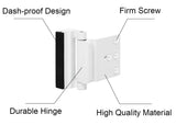 2PC Pack Door Reinforcement Locks with  Screws, Home Security Door Lock for Toddler, Childproof Door Lock Night Lock Withstand