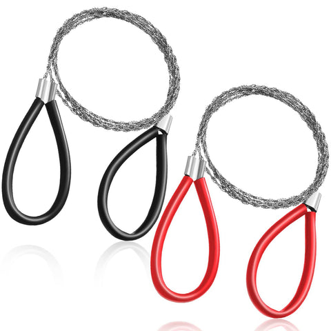 2 Pcs Pipe Cable Saw Stainless Steel Wire Saw Hand Pocket String Rope Saw Emergency Survival Wire Saw Pipe Cutting Tool In Australia - Darrahopens