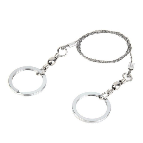 Wire Saw Survival I Stainless Steel Pocket Chainsaw Backpacking Gear I Light Weight Cable Cutting String I Emergency Camping In Australia - Darrahopens