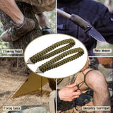 Pocket Chainsaw with Paracord Handle Teeth Long Chain Hand Saw Fast Wood & Tree Cutting Emergency Survival Gear Best