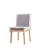 Dining Room, Waterproof Clear Seat Chair Protector Cover with Backrests, Protect The Chair from Stains,