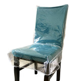 Clear Seat Chair Protector Waterproof Cover Anti-Scratches Spills Clear Plastic Chair Cover Shield Your Chairs from Cat Damage