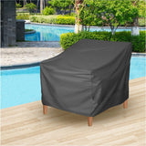 Waterproof Furniture Covers Heavy Duty, Outdoor Chair Covers  Pack Durable - Fits up to Inches (Black) In Australia - Darrahopens