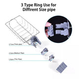 Hanging Type, Suitable for Kitchen Sink, Bathroom Sink Storage Rack, can be Placed Sponge, soap, Shampoo, Shower Gel