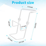 Sink Sink Sponge Holder - Faucet Rack Shower Tray - Kitchen and Bathroom Metal Organizer Hanging Fix Around Faucet