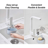 2pc Silicone Sponge Holder for Kitchen Sink Bags Set  - Easy to Use Soap Holder No Installation Needed Kitchen Sink In Australia - Darrahopens