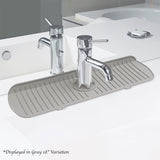 Faucet Mat Splash Catcher, Handle Drip Catcher Tray, Multipurpose for Kitchen Dish Drying Mats Sponge Holder In Australia - Darrahopens