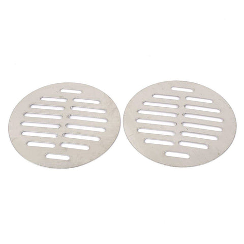 2pc Stainless Steel Round Sink Floor Drain Strainer Cover Dia Floor Drain Replacement Filter Cap Screw-On Round Shower Drain Cover In Australia - Darrahopens