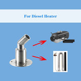 Hull Exhaust  Fitting, Fit for Inner Diameter Hose Pipe,  Stainless Steel, with Bolts and Nuts