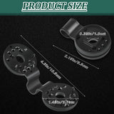 3Pc Round Shade Cloth Plastic Clips Sunshade Net Fixing Clip Attachment and Placement for Sun Shade Net Anti Bird