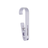 5PC Laundry Hooks with Clips Hanger Closet Organizer Clamps Socks Boot Bras Towels for Bathroom Wardrobe Kitchen Office