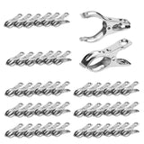 50 Pcs Garden Clips,  Greenhouse Clamps, Greenhouse Clip for Netting, Heavy Duty Row Cover Clips with a Strong Grip