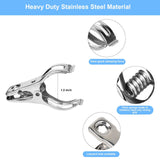 50 Pcs Garden Clips,  Greenhouse Clamps, Greenhouse Clip for Netting, Heavy Duty Row Cover Clips with a Strong Grip