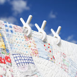 6 pc Plastic Clothes Pins with Strong Anti-Rust Springs,Heavy Duty Beach Towel Clips,Laundry Clothespins to Keep Your Towel In Australia - Darrahopens