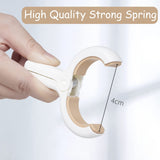 6 pc Plastic Clothes Pins with Strong Anti-Rust Springs,Heavy Duty Beach Towel Clips,Laundry Clothespins to Keep Your Towel
