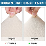 Waterproof Seat Covers for Dining Room Chairs, Stretch Jacquard Removable Washable Chair Seat Slipcovers Protector In Australia - Darrahopens