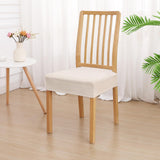 Waterproof Seat Covers for Dining Room Chairs, Stretch Jacquard Removable Washable Chair Seat Slipcovers Protector
