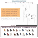 2pc Chair Covers for Dining Room Set of 2, Stretch Dining Chair Cover, Washable Kitchen Chair Slipcovers, Removable Seat Protector In Australia - Darrahopens