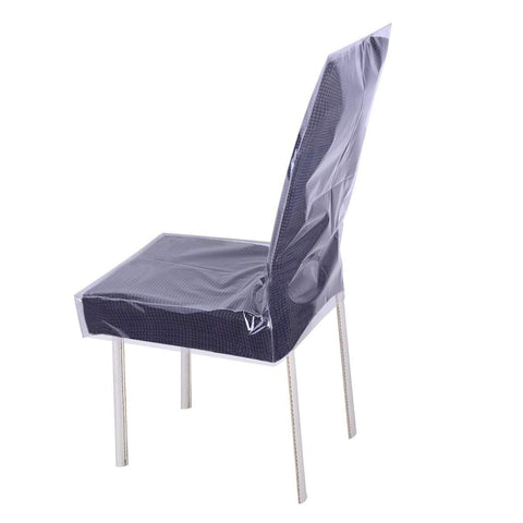 Dinning Chair Plastic Covers-Heavy Duty Clear Slipcovers Seat Protectors Waterproof Covers Your Chairs from Cat Damage In Australia - Darrahopens