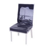 Dinning Chair Plastic Covers-Heavy Duty Clear Slipcovers Seat Protectors Waterproof Covers Your Chairs from Cat Damage In Australia - Darrahopens