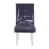 Dinning Chair Plastic Covers-Heavy Duty Clear Slipcovers Seat Protectors Waterproof Covers Your Chairs from Cat Damage In Australia - Darrahopens
