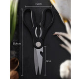 Cutting Tool Cut and Toss Dual Blade Salad Chopper Scissors,Multifunction Vegetable Salad Making Kit with Cutter n Mixing Fork