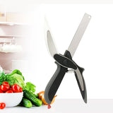 Produce Chopper Fruit Cutter - Smart Cutting Board And Knife Set Kitchen Slicer - Vegetable Chopper Veggie Cutter