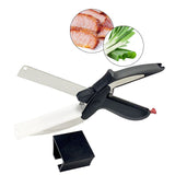 Produce Chopper Fruit Cutter - Smart Cutting Board And Knife Set Kitchen Slicer - Vegetable Chopper Veggie Cutter