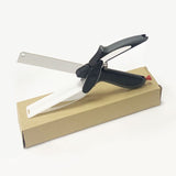 Produce Chopper Fruit Cutter - Smart Cutting Board And Knife Set Kitchen Slicer - Vegetable Chopper Veggie Cutter